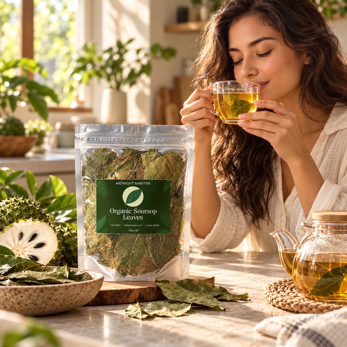 Organic Soursop Leaves
