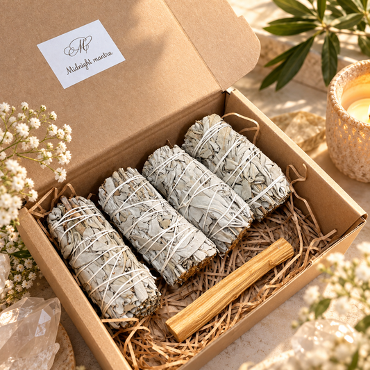 Organic White Sage Smudge Stick Bundles