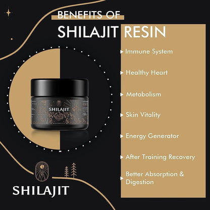 Natural Shilajit Resin 50g
