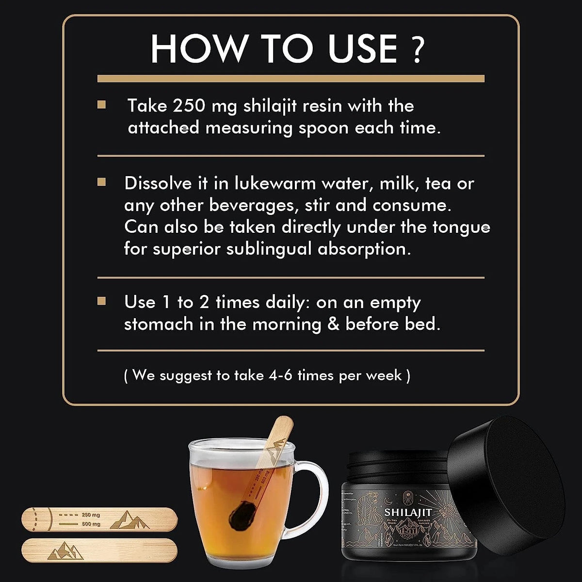 Natural Shilajit Resin 50g