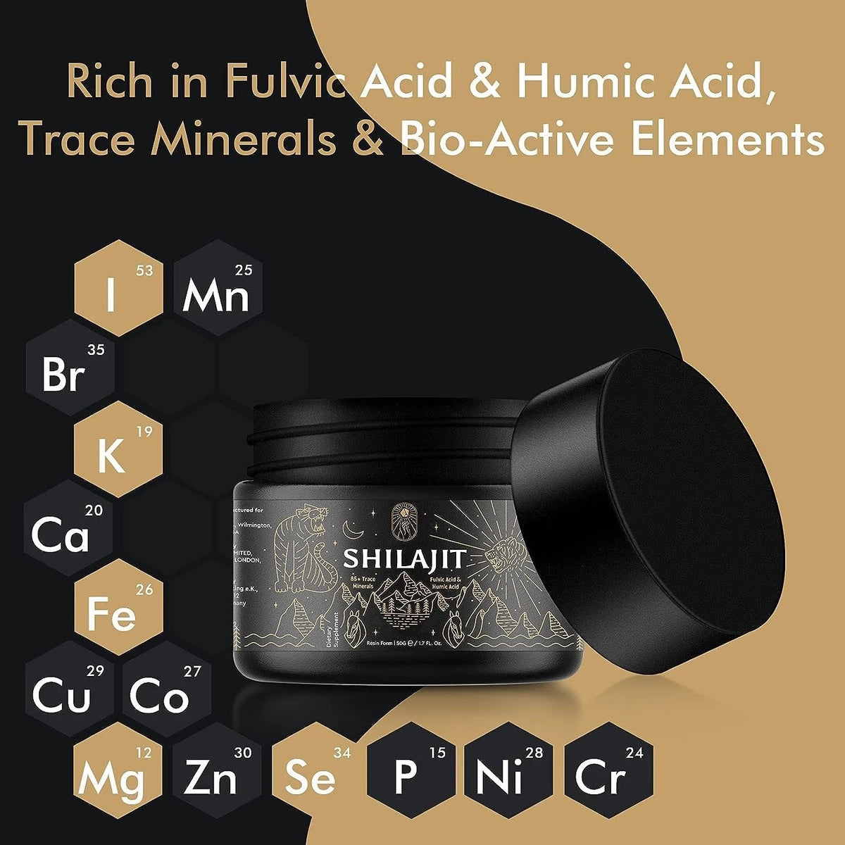Natural Shilajit Resin 50g